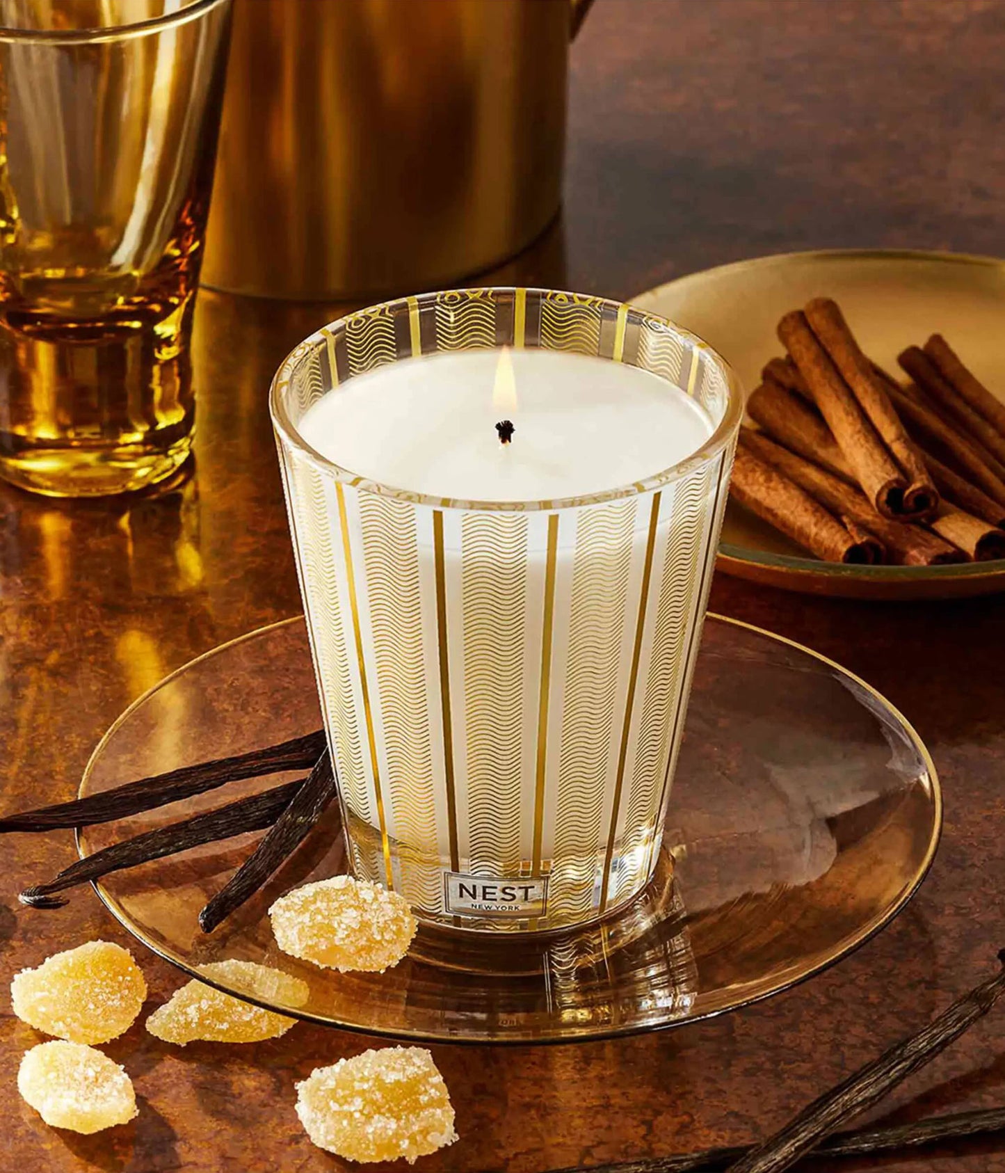 NEST Candle - Crystallized Ginger & Vanilla Bean